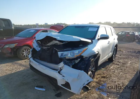 2014 Toyota Highlander Le Plus V6 из США, поврежденный, VIN 5TDBKRFH2ES054084